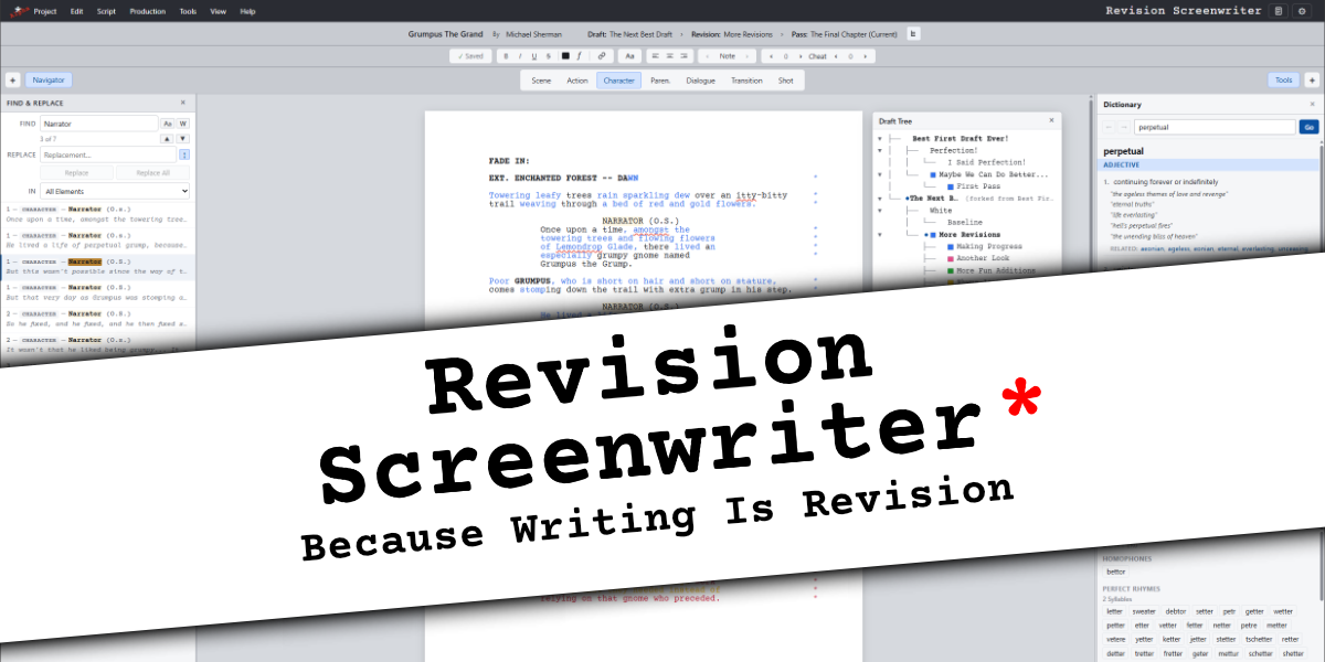 Revision Screenwriter